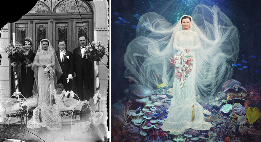 Read more about the article Historic Photos Restored And Turned Into Colorful Art